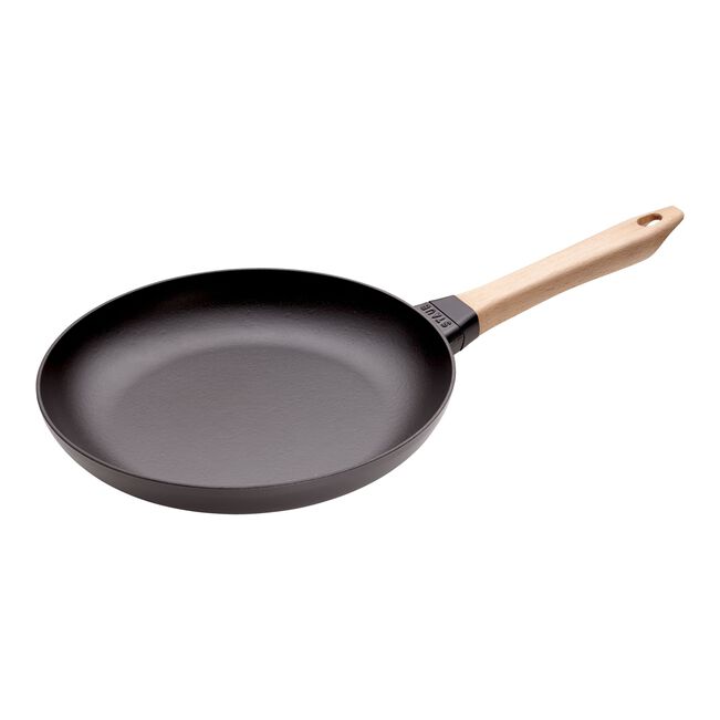 Gusana tava sa drvenom ručkom 28 cm plitka