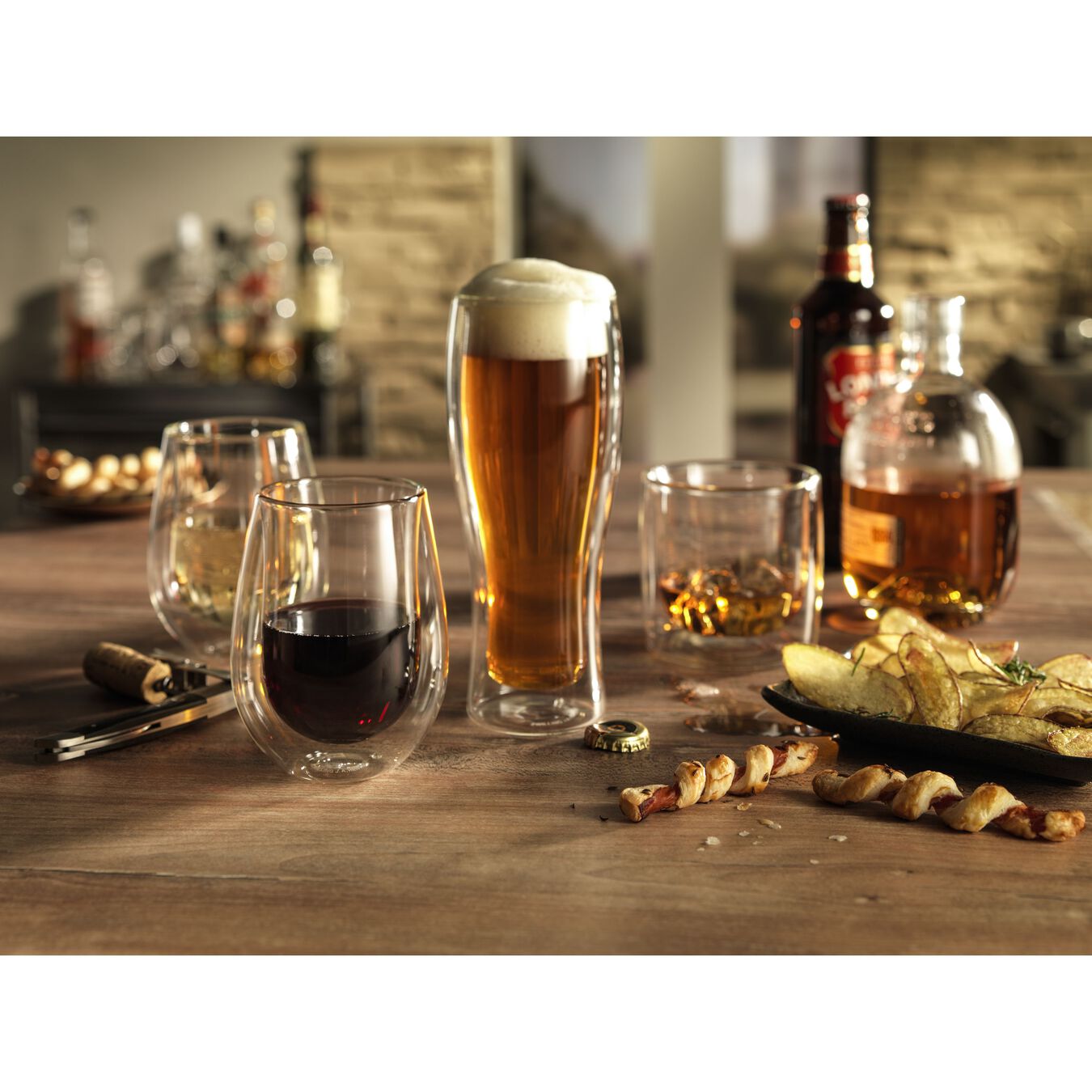 Termo čaše za pivo SORRENTO 410 ml (set 2 komada)
