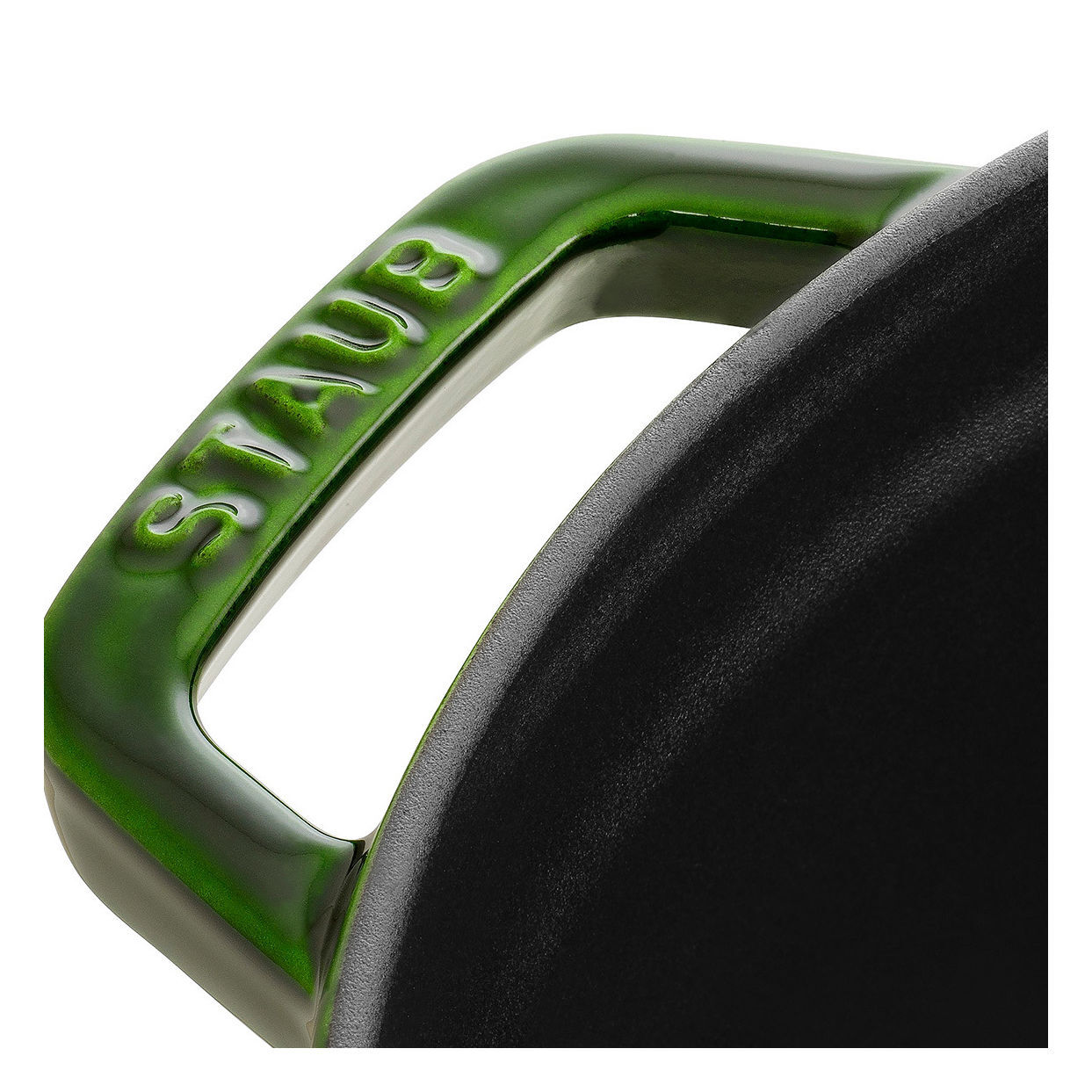 Gusana šerpa LA COCOTTE 24 cm okrugla Basil Green
