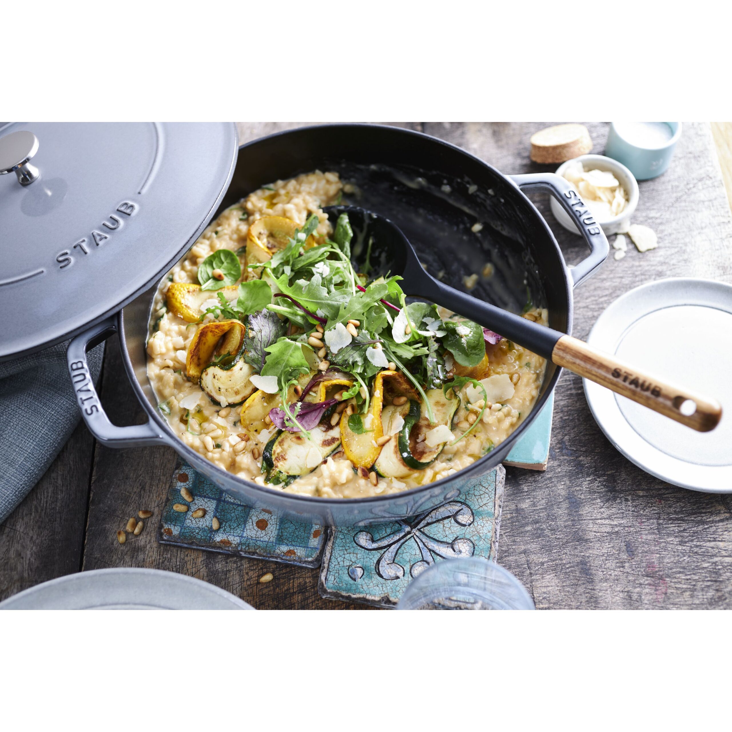Silikonska kašika za serviranje 31 cm Staub