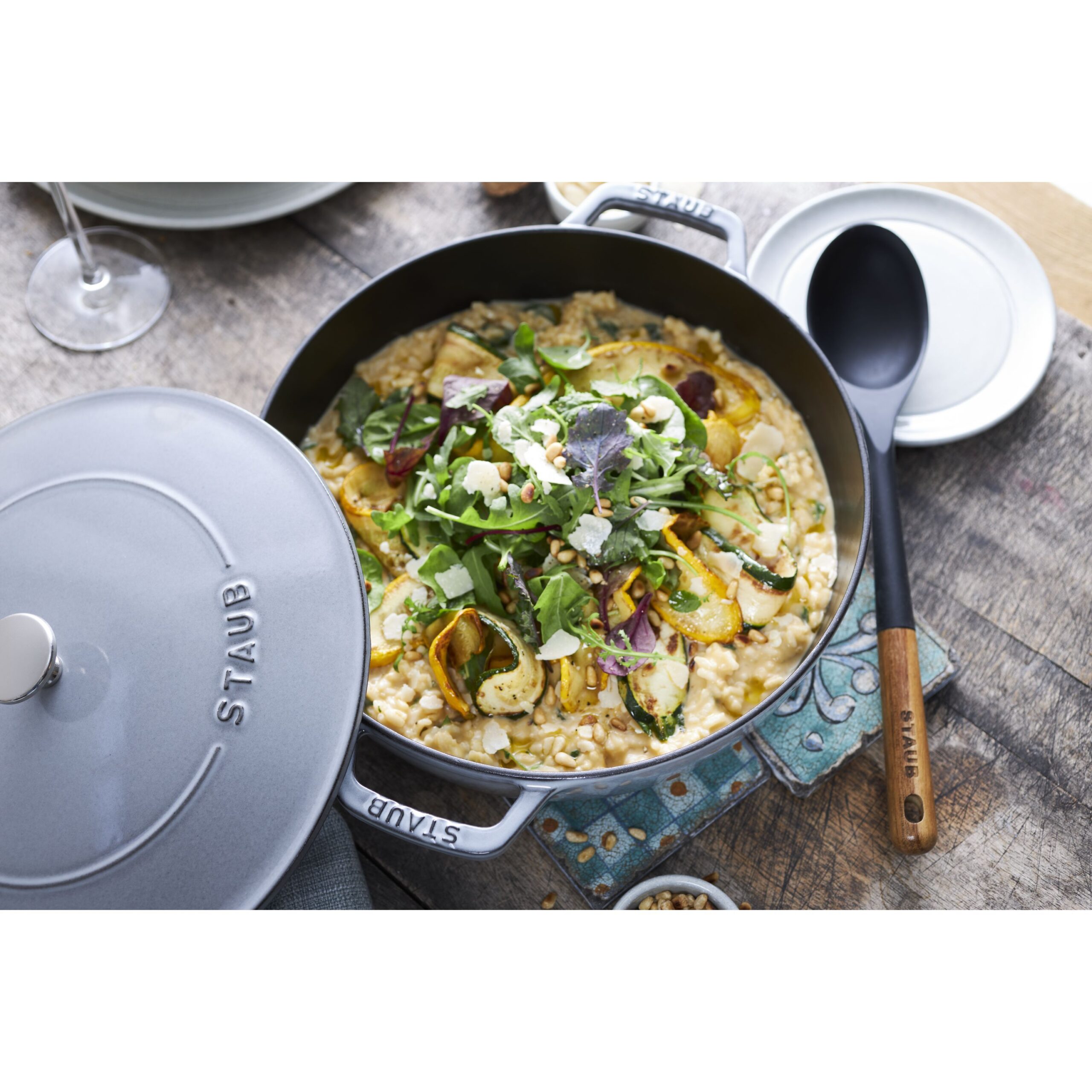 Silikonska kašika za serviranje 31 cm Staub