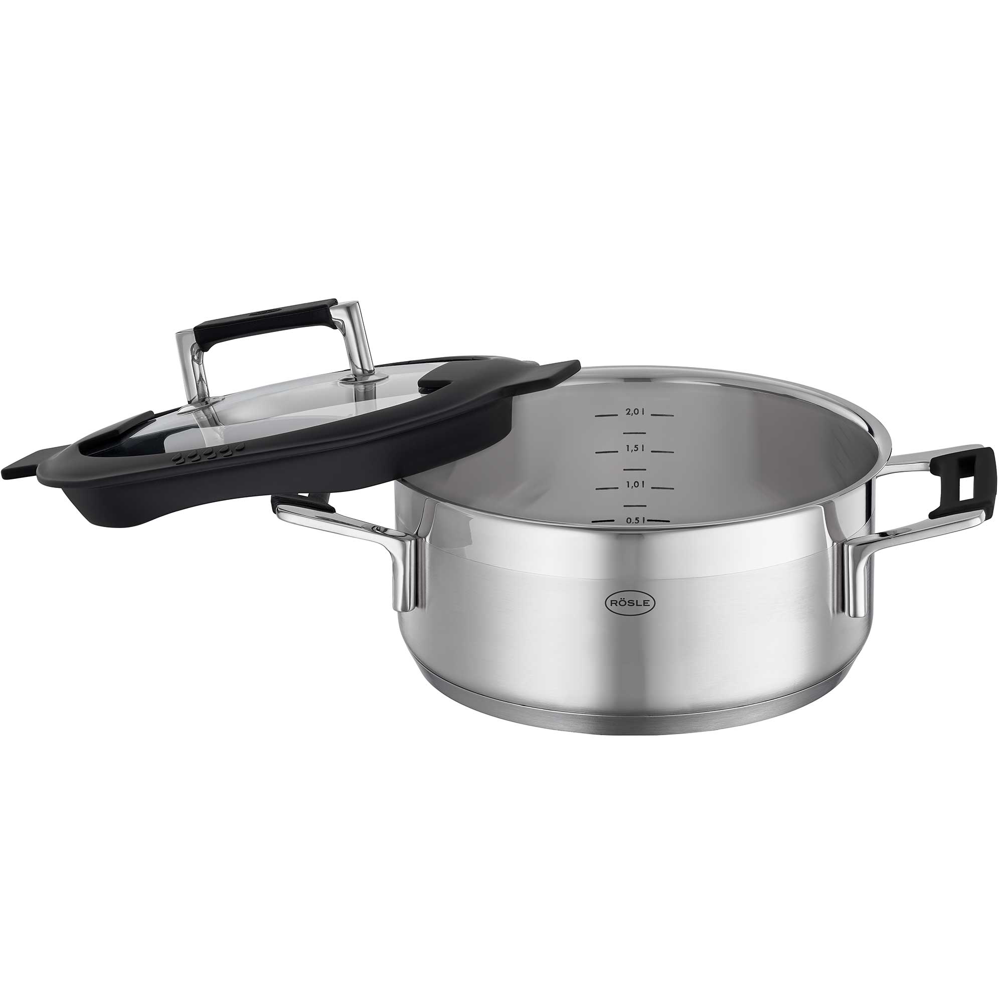 Šerpa plitka SILENCE PRO 20 cm, 2,9 l