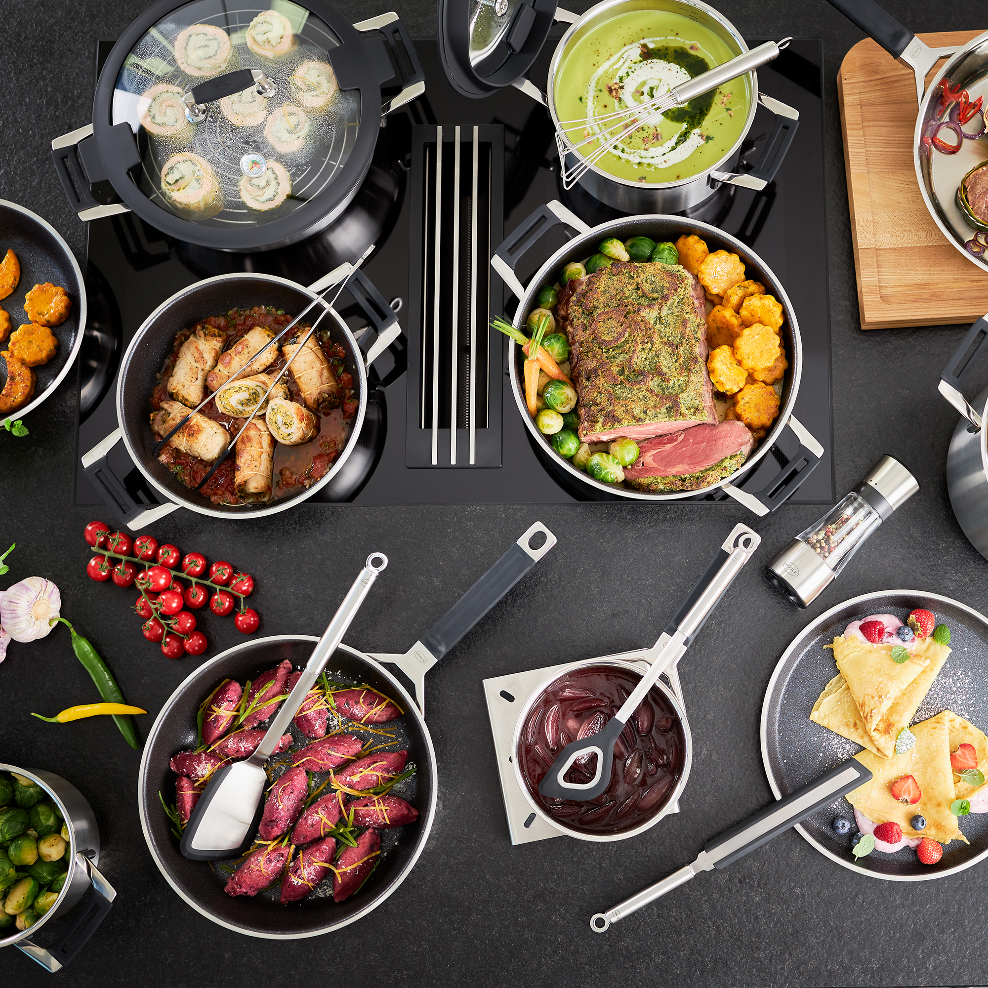 Šerpa bez poklopca SILENCE PRO 24 cm, 2,3 l