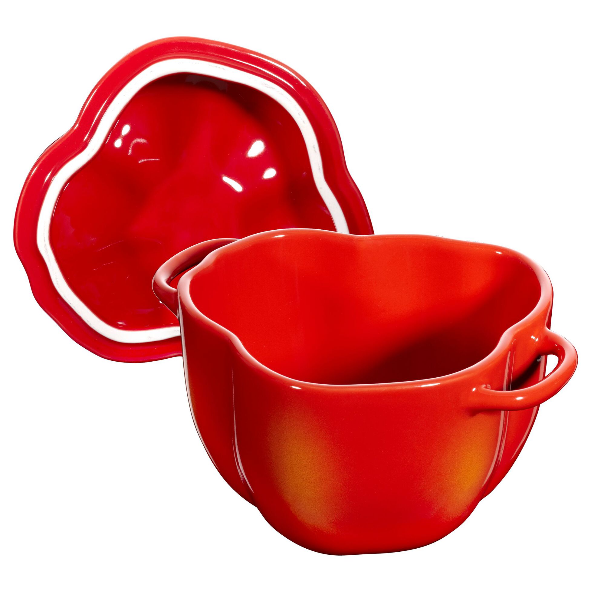 Keramička LA COCOTTE 11 cm paprika Orange Red