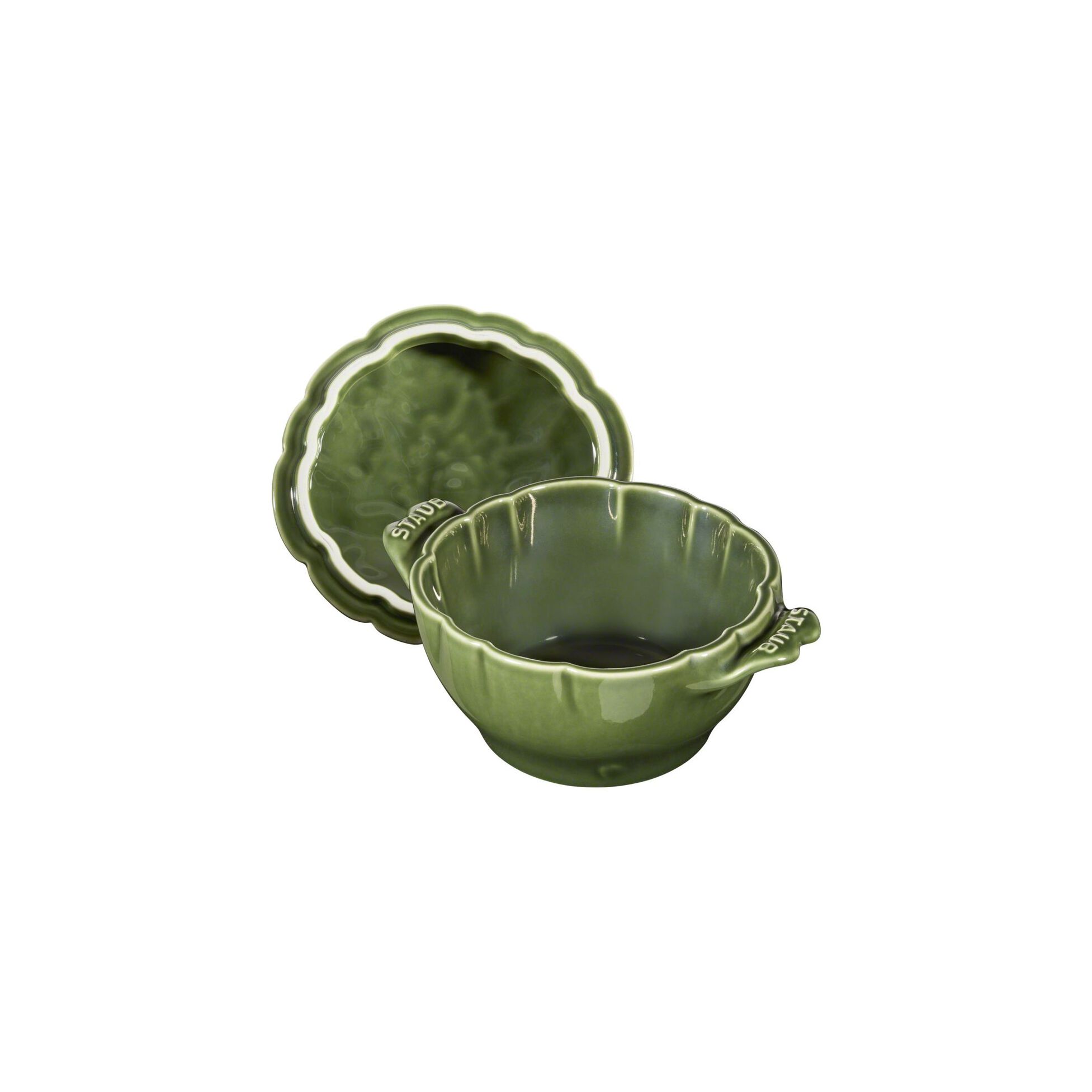 Keramička LA COCOTTE 13 cm artičoka Basil Green