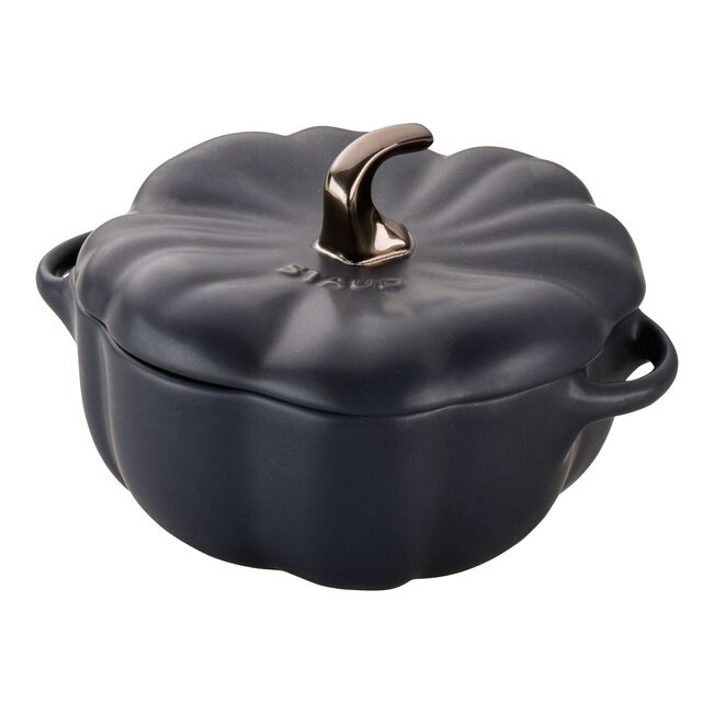 Keramička LA COCOTTE 15 cm tikva Black