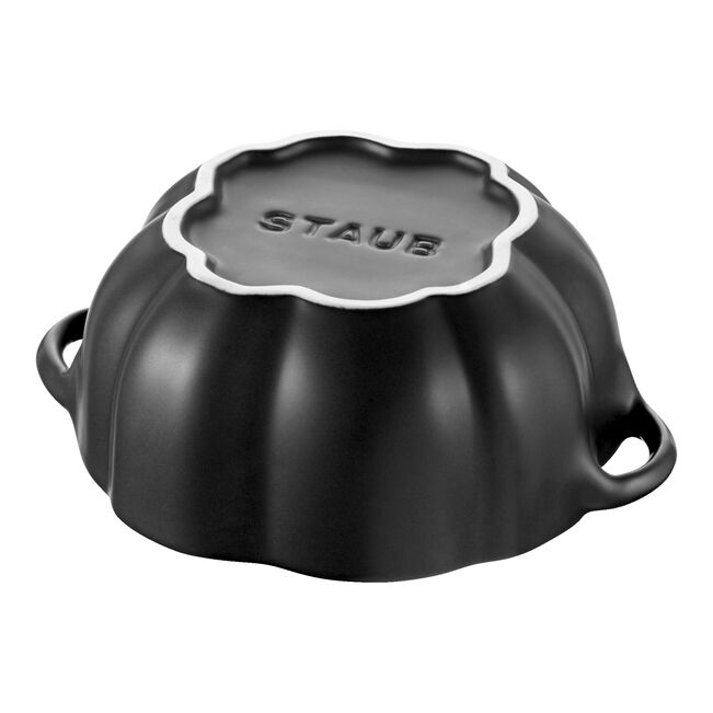 Keramička LA COCOTTE 15 cm tikva Black