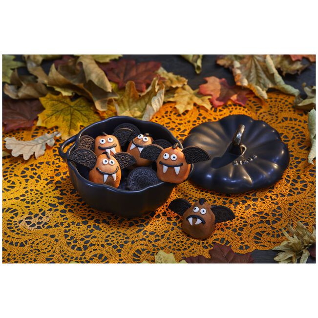 Keramička LA COCOTTE 15 cm tikva Black
