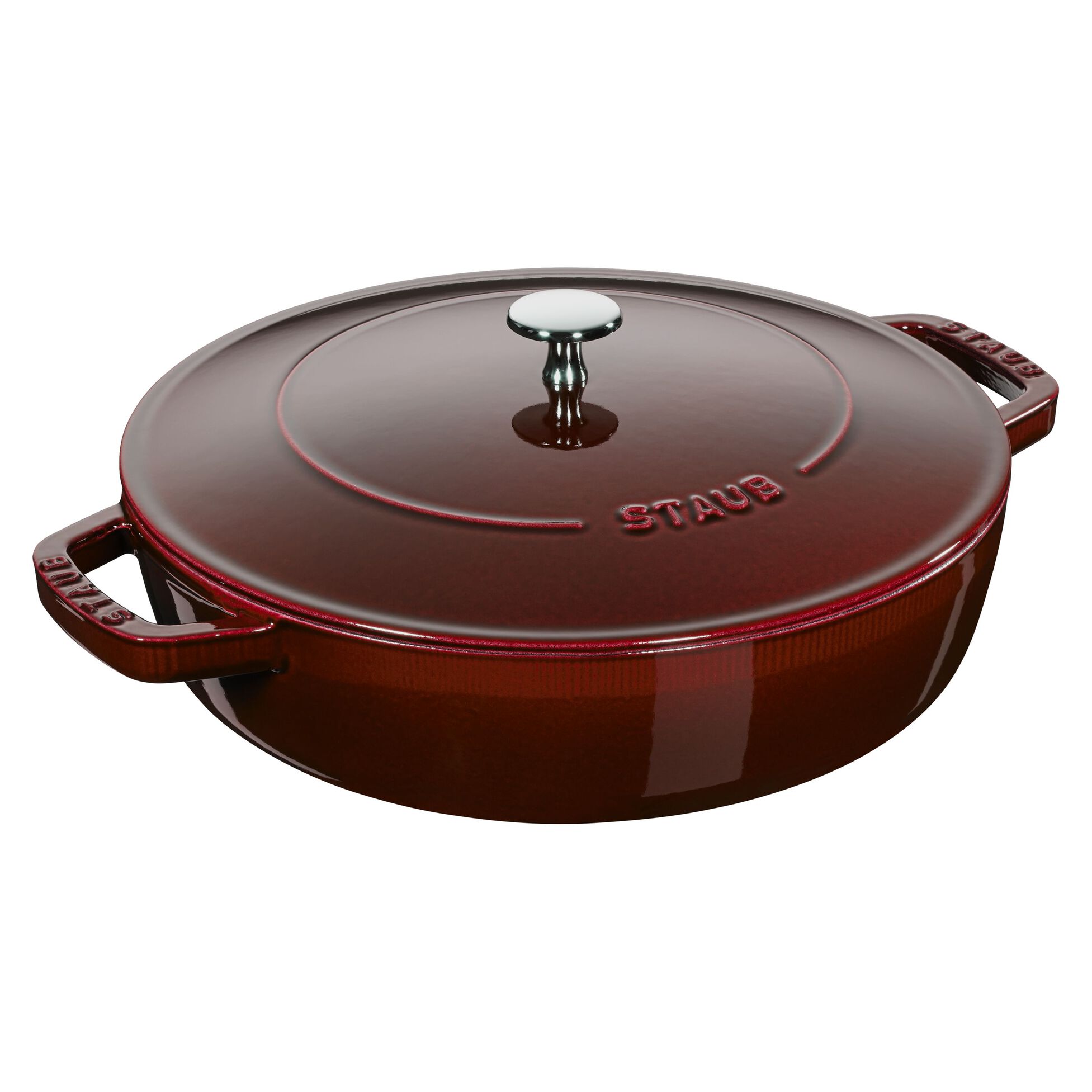 Gusana šerpa plitka 28 cm Grenadine Red