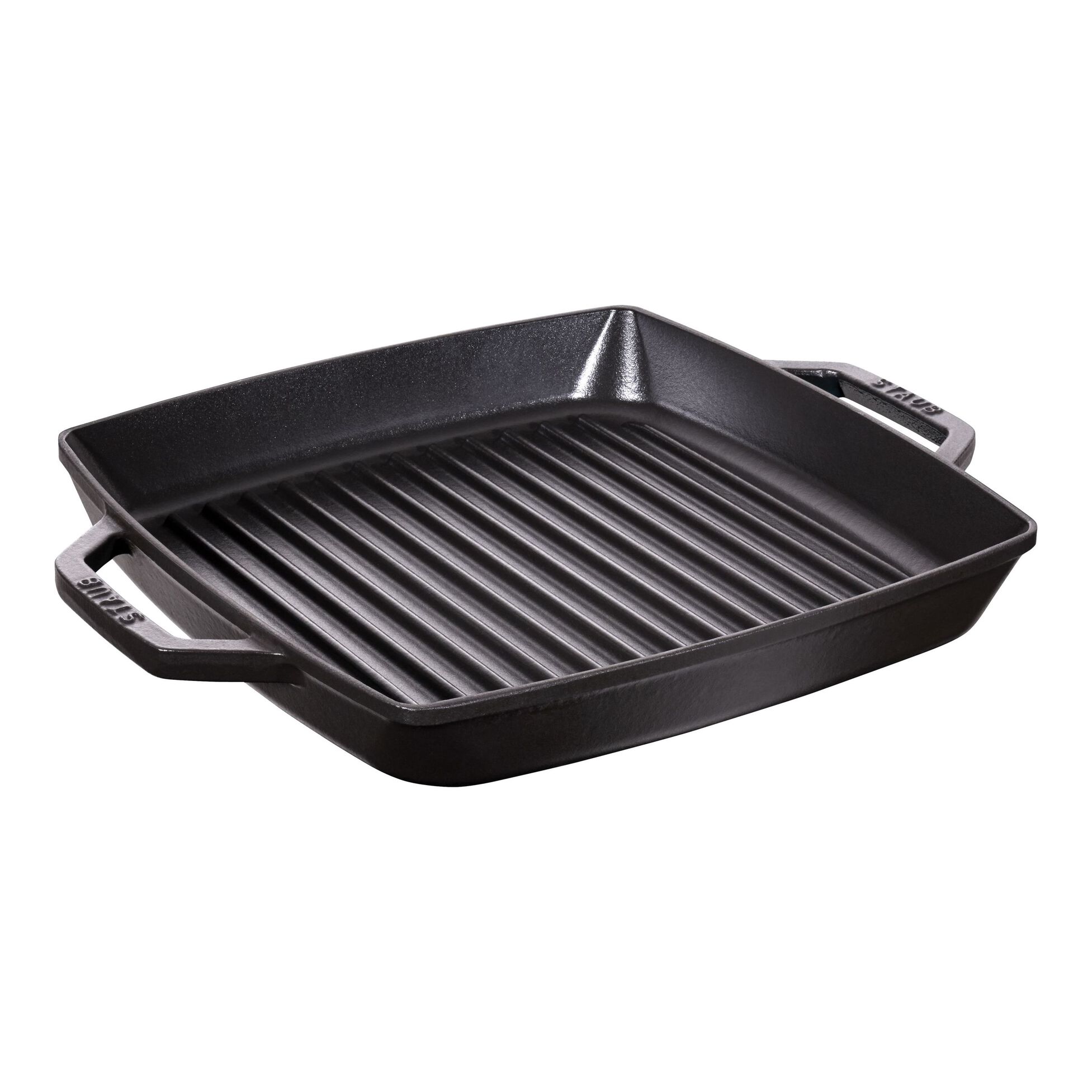 Gusana grill tava sa dvije ručke 28 cm četvrtasta Black