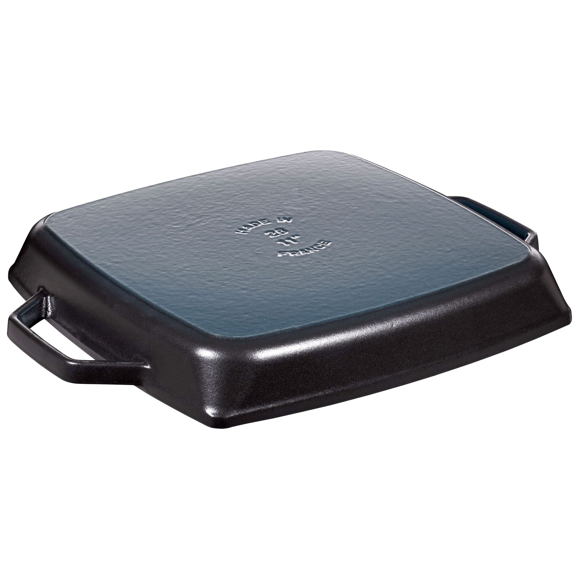 Gusana grill tava sa dvije ručke 28 cm četvrtasta Black