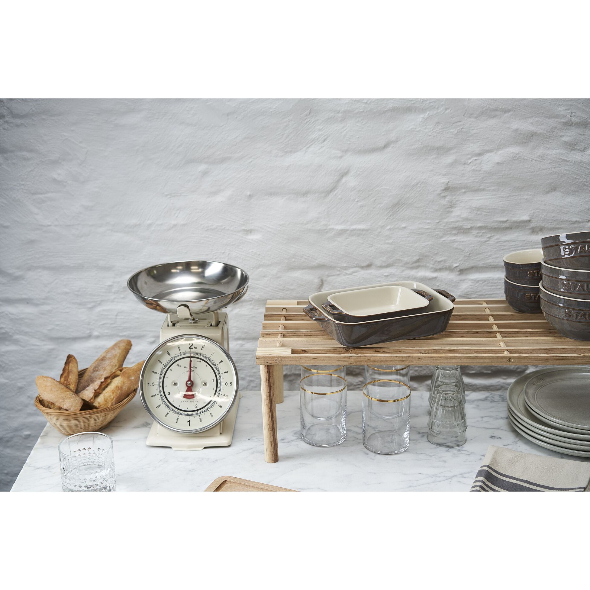 Keramički pekači set 2 dijela Antique Grey