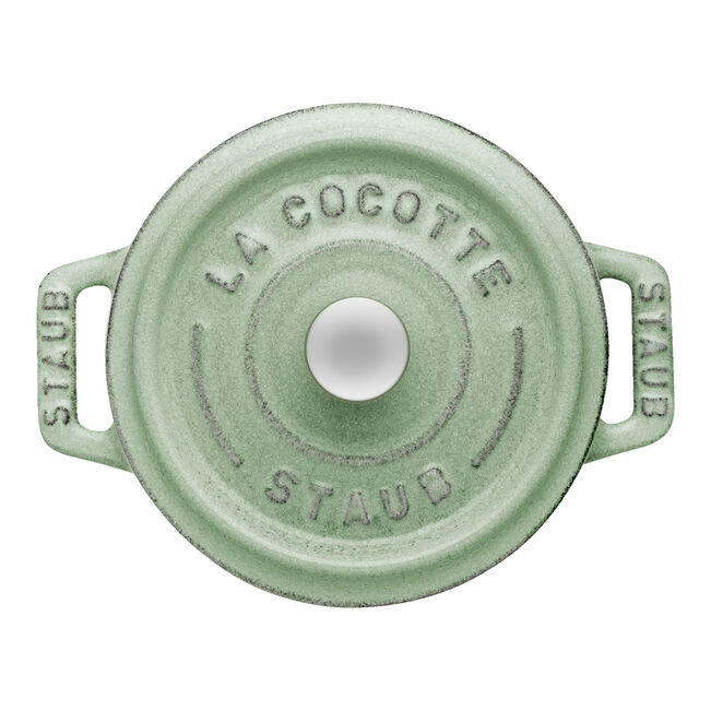 Gusana mini LA COCOTTE 10 cm okrugla Sage Green