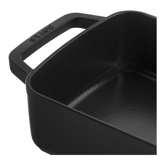 Gusani pekač 30 x 20 cm Black