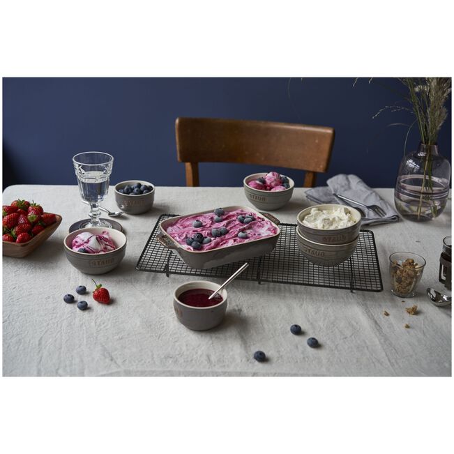 Keramički pekači set 2 dijela Antique Grey