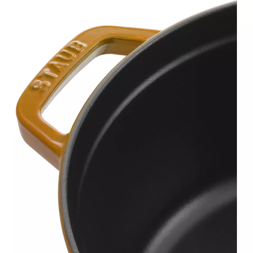 Gusana šerpa LA COCOTTE 28 cm okrugla Turmeric