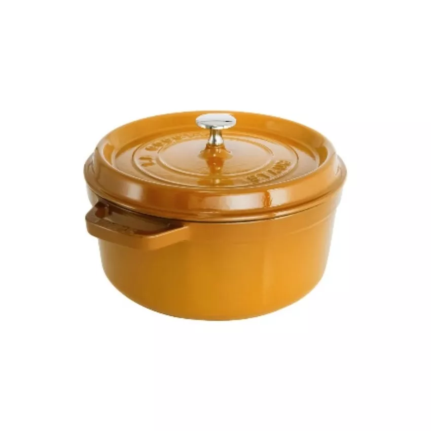 Gusana šerpa LA COCOTTE 28 cm okrugla Turmeric