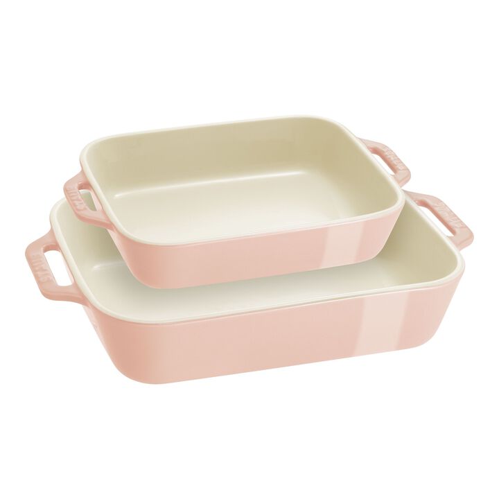 Keramički pekači set 2 dijela Light Pink