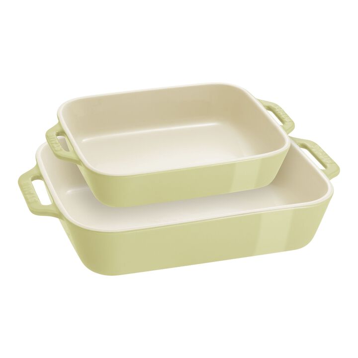 Keramički pekači set 2 dijela Light Green
