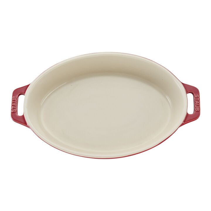 Keramički pekač 29 cm ovalni Cherry Red