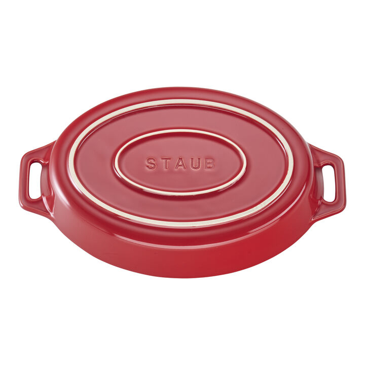 Keramički pekač 29 cm ovalni Cherry Red