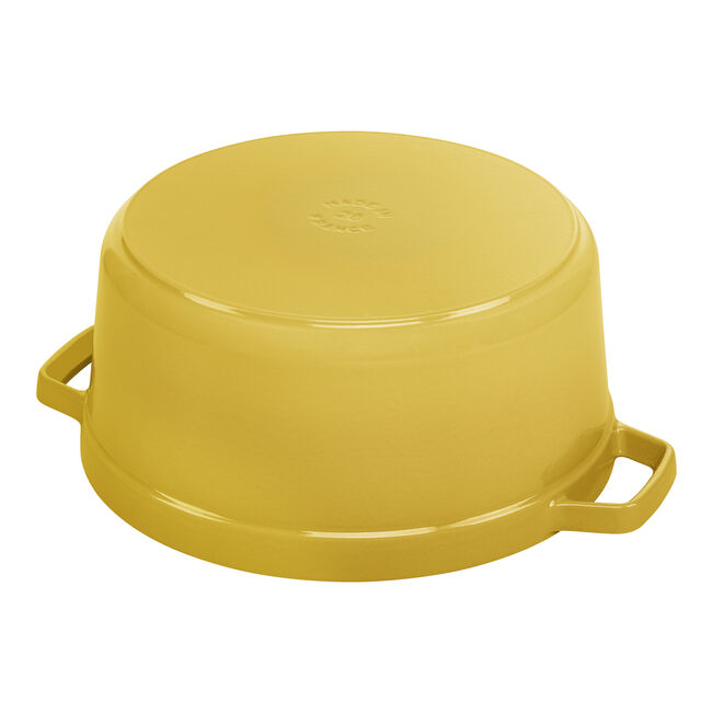 Gusana šerpa LA COCOTTE 28 cm okrugla Citron
