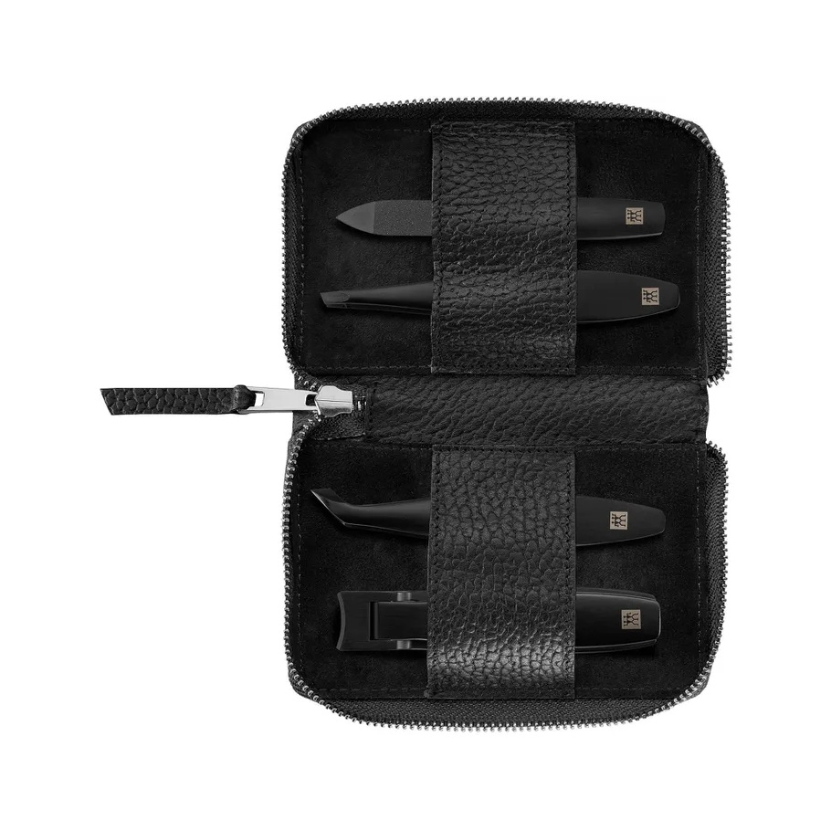 Manikir Black set 4 dijela, kožna futrola Black