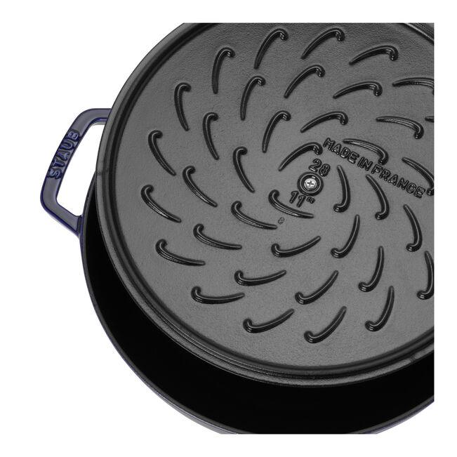 Gusana šerpa plitka 28 cm Dark Blue