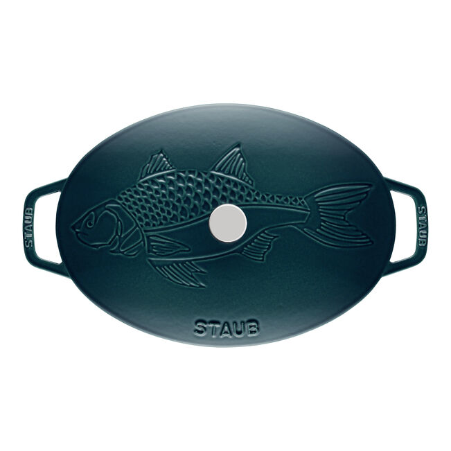 Gusani pekač sa poklopcem Riba 33 cm La Mer