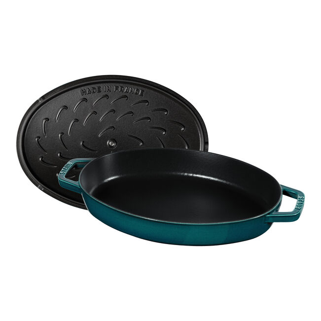 Gusani pekač sa poklopcem Riba 33 cm La Mer