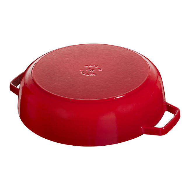 Gusana šerpa plitka 28 cm Cherry Red