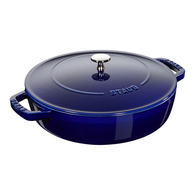 Gusana šerpa plitka 28 cm Dark Blue