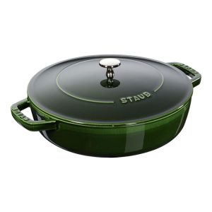 Gusana šerpa plitka 28 cm Basil Green